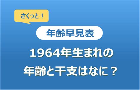 1964 干支|昭和39年は1964年